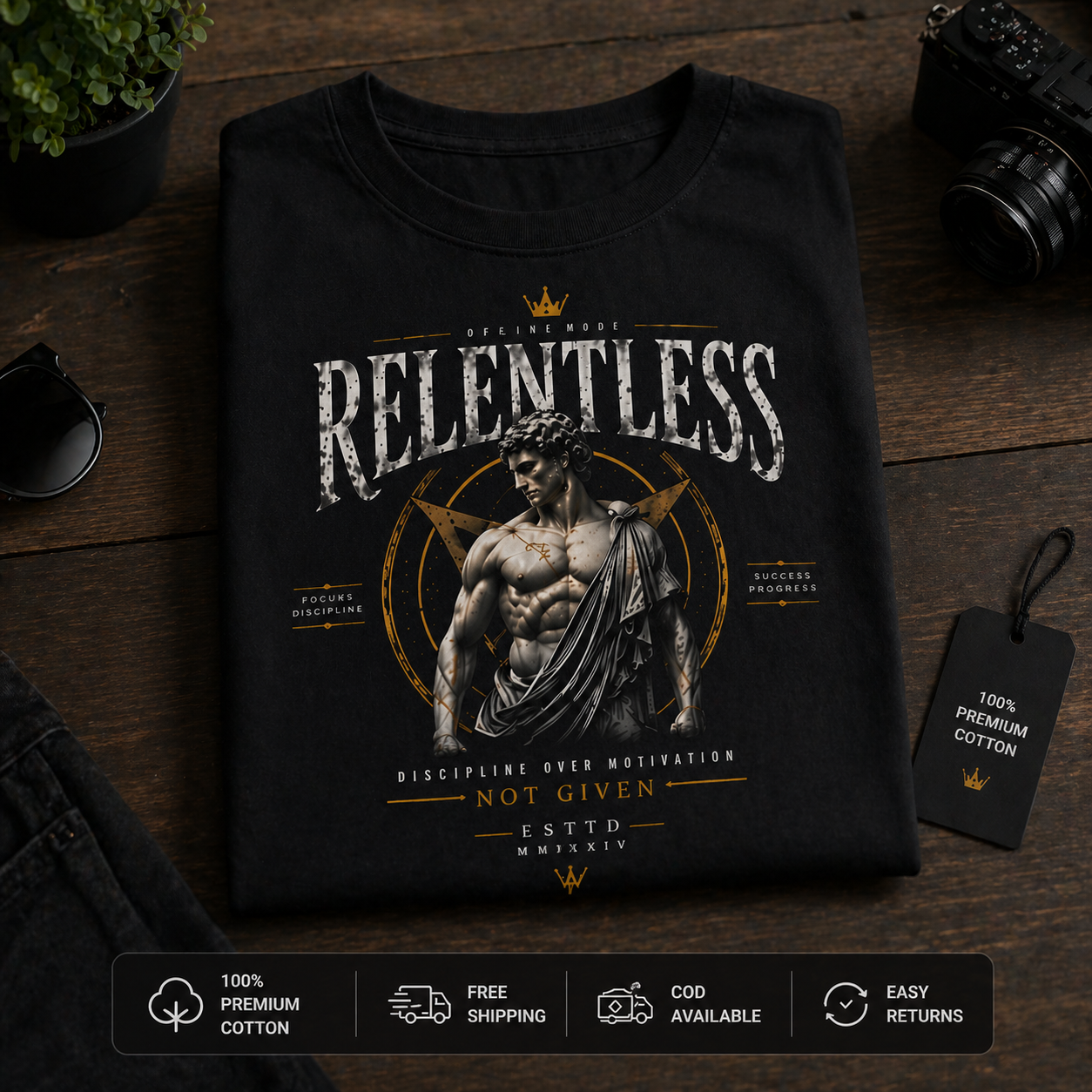 Relentless Legacy Oversized Tee